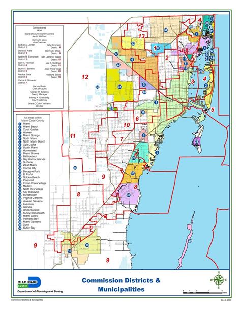 Miami Dade Municipalities Map Beach House Rental Real Estate