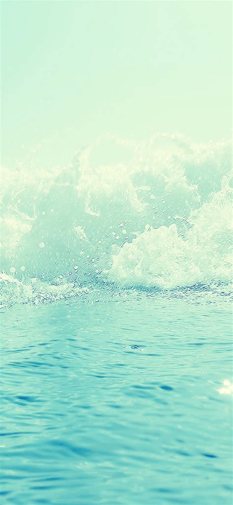 Wave Sea Blue Iphone X Wallpapers Free Download