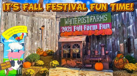 Fall Festival Fun Time At White Post Farms Youtube