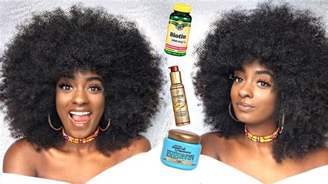 hair products that make your hair grow faster longer and stronger natural hair youtube
