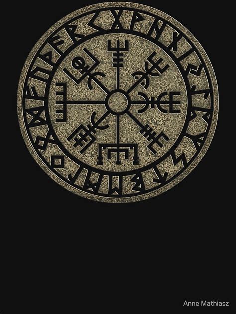 Vegvisir Viking Compass Norse Symbol Protection Nordic Vikings