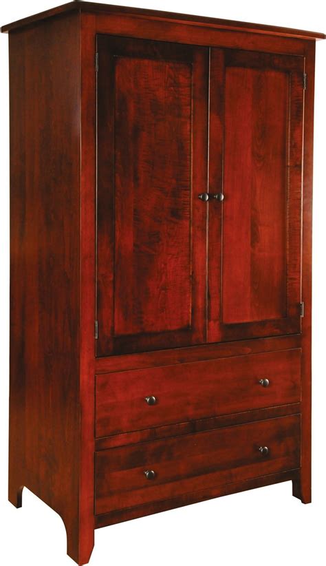 Amish Classic Shaker Armoire from DutchCrafters Amish ...