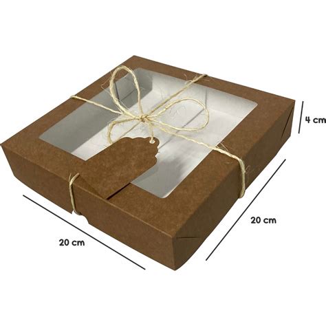 Caixa Para Presente Com Visor