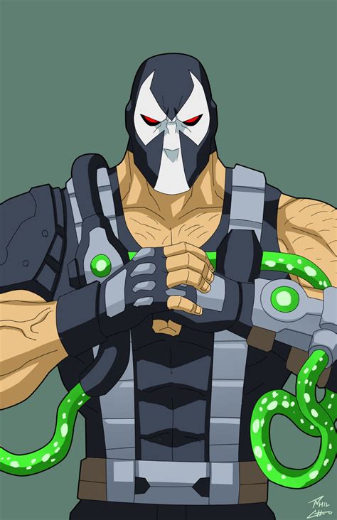 Bane On The Loose By Phil Cho On Deviantart Dc Comics Characters