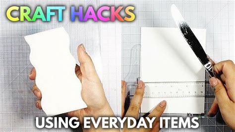 15 Brilliant Craft Hacks Using Everyday Items Youtube