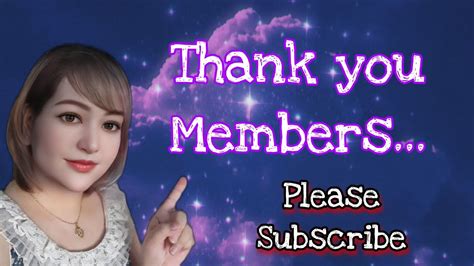 Thank You Members For Trusting Me Please Join Me August 2022 Youtube