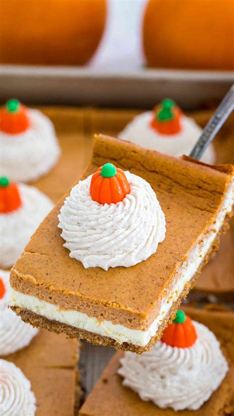 Pumpkin Cheesecake Bars Recipe Video S Sm