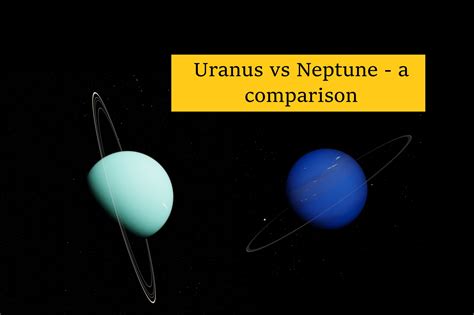 Uranus And Neptune Planet Comparison Uranus Vs Neptune
