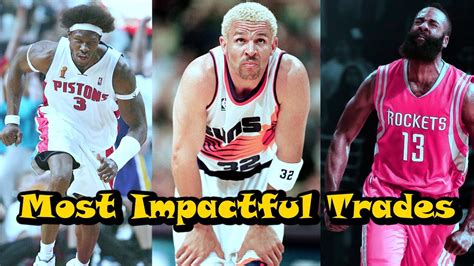 10 Most Impactful Nba Trades Since 2000 Youtube