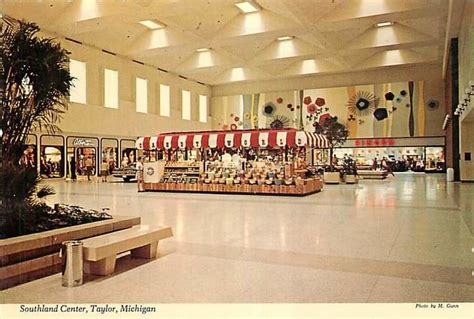Taylor Southland Mall West Court Early 1970s Jennifer Flickr