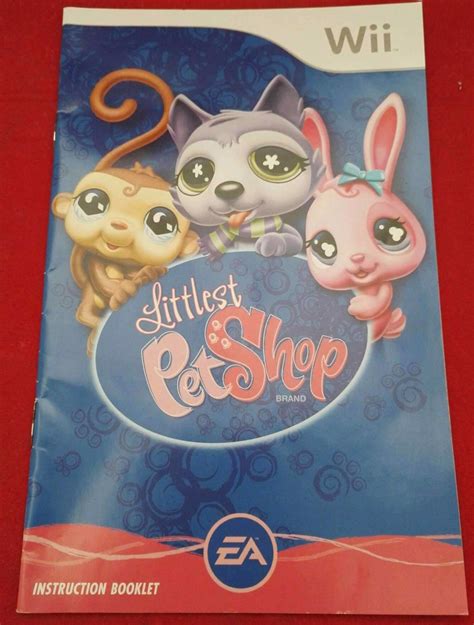 Littlest Pet Shop Nintendo Wii Spare Manual Only Retro Gamer Heaven