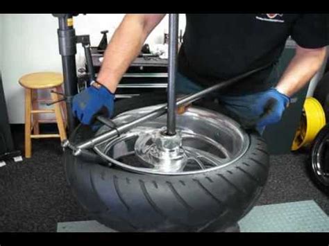 Discussion in 'tech q&a' started by cc4me, jan 2, 2016. Changing a Wide Rear Tire with a No-Mar Tire changer - YouTube