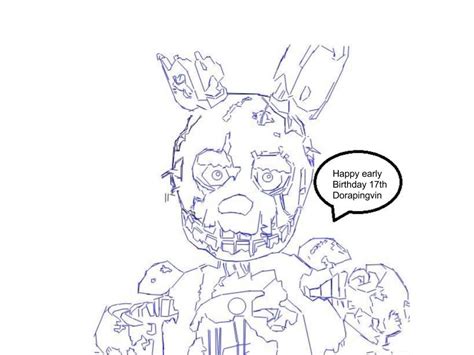 Discover 110 free springtrap png images with transparent backgrounds. Springtrap Coloring Pages at GetColorings.com | Free ...