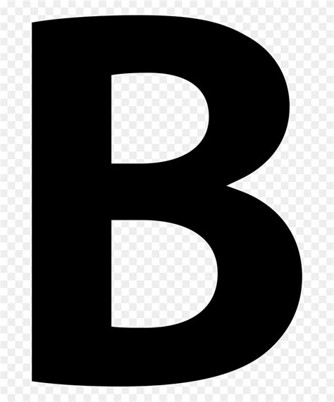 Download B Letter Bold Button Letter Symbol Svg Png Icon Download