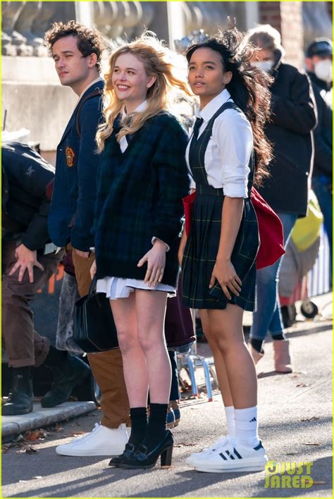 Gossip Girl Stars Spotted In Their School Uniforms For Latest Scene