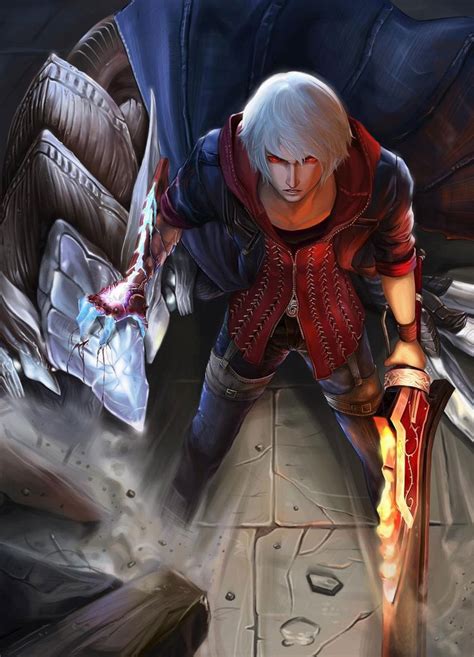 Devil May Cry And Fantasy Fan Art Featuring Dantewontdie Fantasy