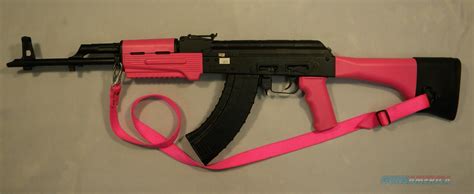 The Idaho Barbiski Ak 47 In Pink Stock Se For Sale
