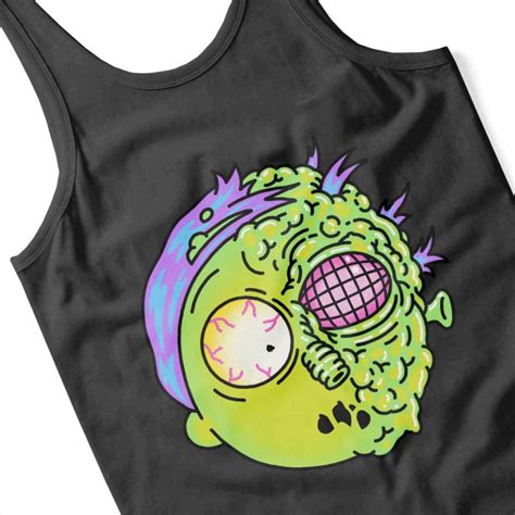 Xx Large Black Rick And Morty Mutant Morty Mens Vest T Shirt On Onbuy