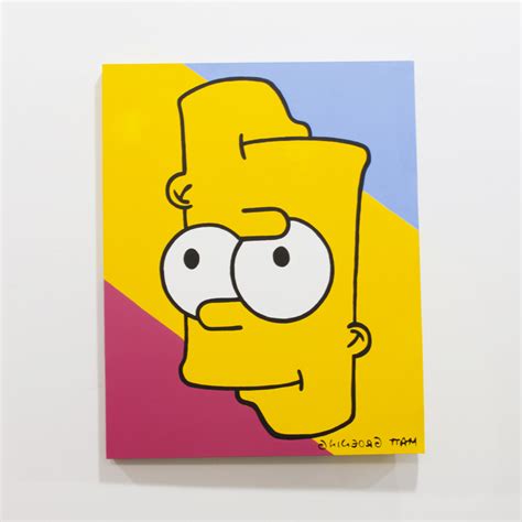 Simpsons Pop Art Discussion Bart Simpson Trippy Face And Popular