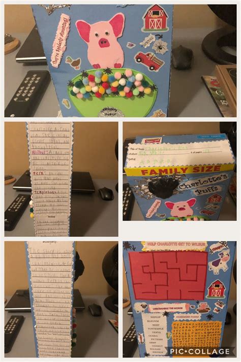 Cereal Box Book Report Example Book Report Projects Reading Projects