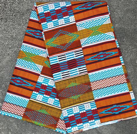 West African Printed Cotton Antique Fabrics African Print Fabric Fabric
