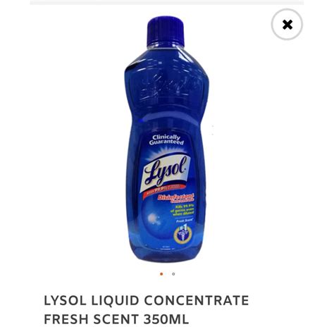 Lysol Disinfectant Liquid Concentrate Shopee Philippines