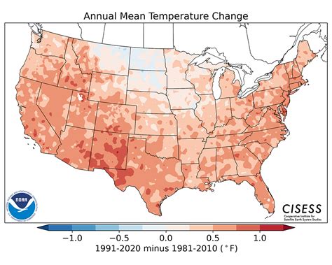 Updated Us Climate Data Shows Rise In Average Temperatures Across