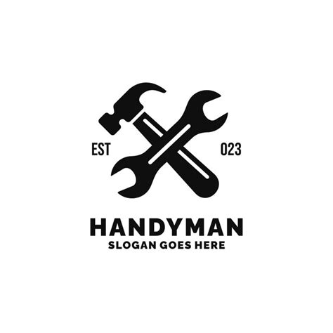Premium Vector Handyman Logo Design Vector