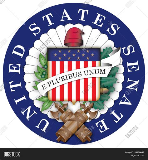 Seal United States Senate Color Image And Photo Bigstock