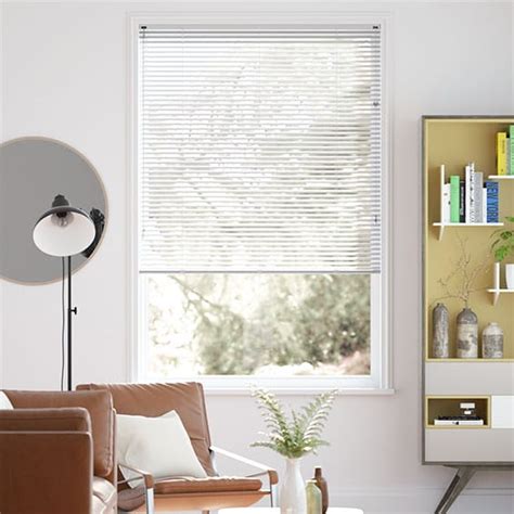 Plus, we offer handy tips for measuring and installing all of our blinds so you can get them mounted in minutes. Made to Measure Venetian Blinds, Plain White Shaded Metal ...
