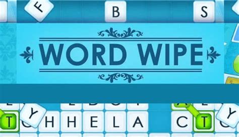 The New Word Wipe Puzzle Game Articles Bids