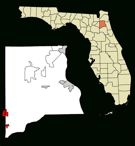 Fileclay County Florida Incorporated And Unincorporated Areas Citrus