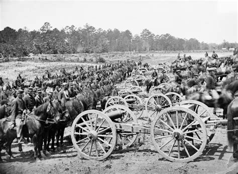 Civil War Union Army Nmajor Robertsons Battery Of Horse Artillery Near