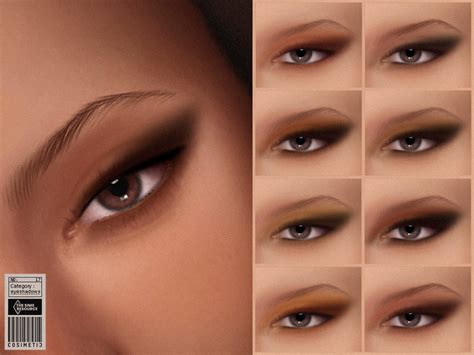 The Sims Resource Pastel Eyeshadow N17