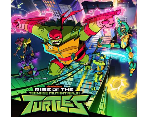 Rise Of The Teenage Mutant Ninja Turtles Character Art