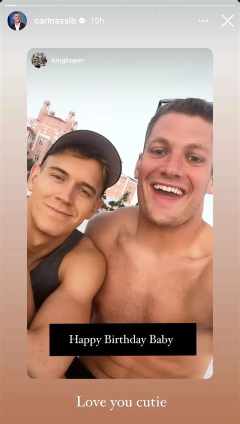 Love Wins NFL Star Carl Nassib Celebrates Th Birthday With Olympic Swimmer Babefriend The