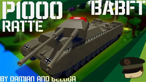 P1000 Ratte Tank Build A Boat For Treasure Made By Damian Beluga