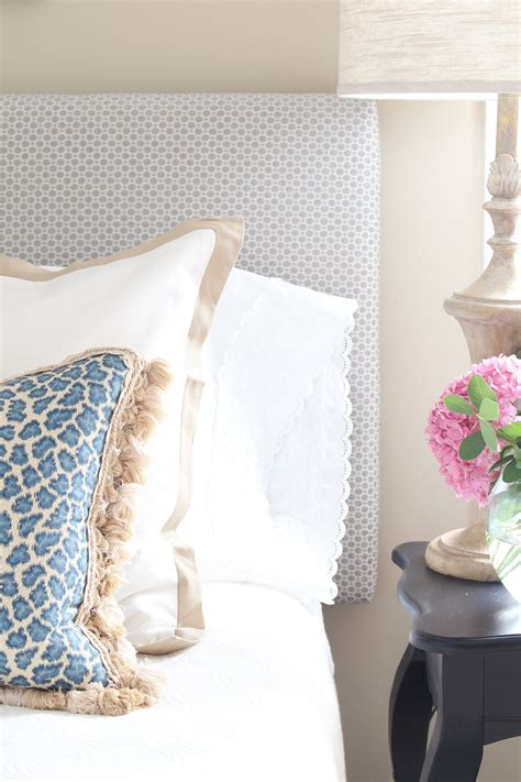 Traditional Guest Room Refresh A Headboard Tutorial Traditional