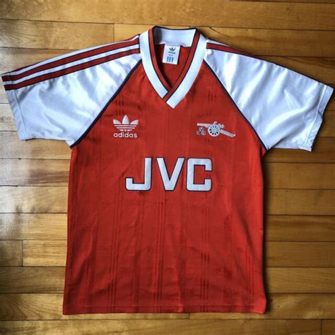 Arsenal 198819891990 Original Vintage Football Home Shirt Jersey