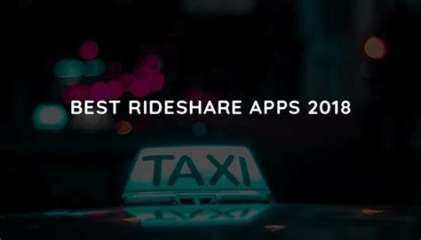 I've booked a ride and the driver was no where to be found and was charged a $9 cancellation fee. 9 Most Popular And Best Rideshare Apps For 2018 - White ...
