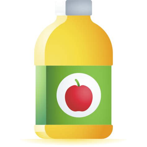 Apple Juice 3d Toy Gradient Icon