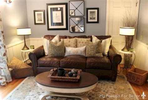 Stunning Brown Leather Living Room Furniture Ideas 15 Home Interior