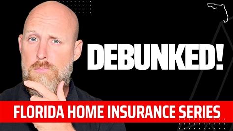 Florida Home Insurance Crisis MYTHS Debunked. The Truth about Insurance