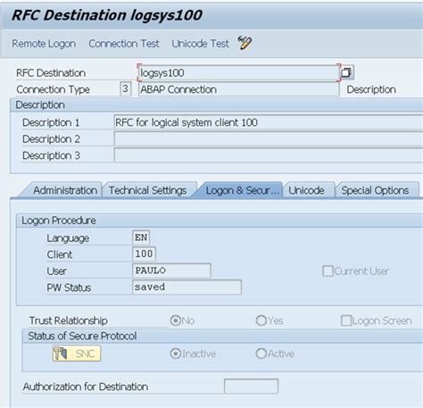 rfc calling client another sap blogs checking connection