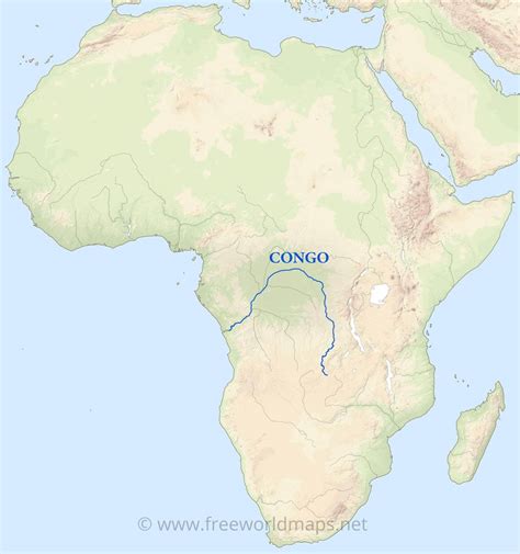 Map Of Rivers In Africa World Map 5247 Hot Sex Picture