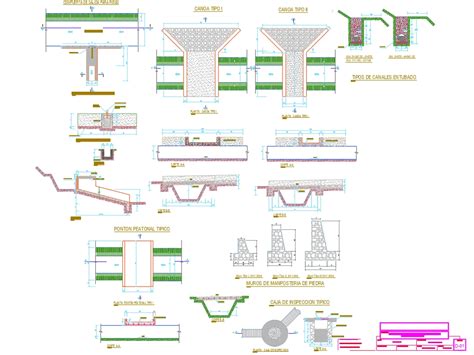 Canal De Riego En AutoCAD Descargar CAD 401 83 KB Bibliocad