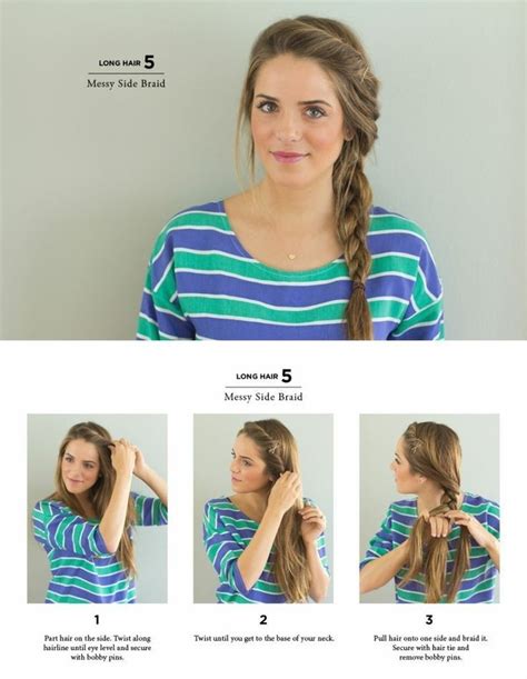 The side braid is a cute style of braiding that goes over the shoulder. 10 Trendy Side Braid Hairstyles for Long Hair - Pretty Designs