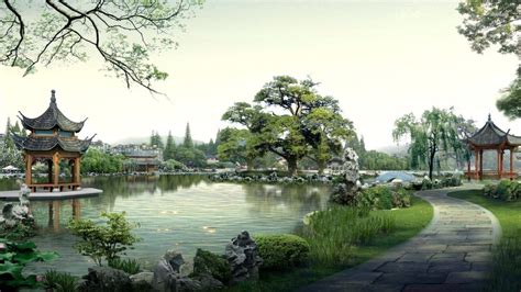 Japanese Garden Kyoto Hd Desktop Wallpaper Widescreen High Hd
