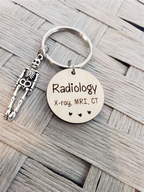 Radiologyradiography Keychain Rad Tech T Funny Imaging Etsy