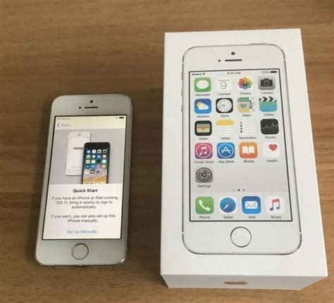 Apple Iphone 5s 32gb Silver Unlocked A1530 Gsm Au Stock